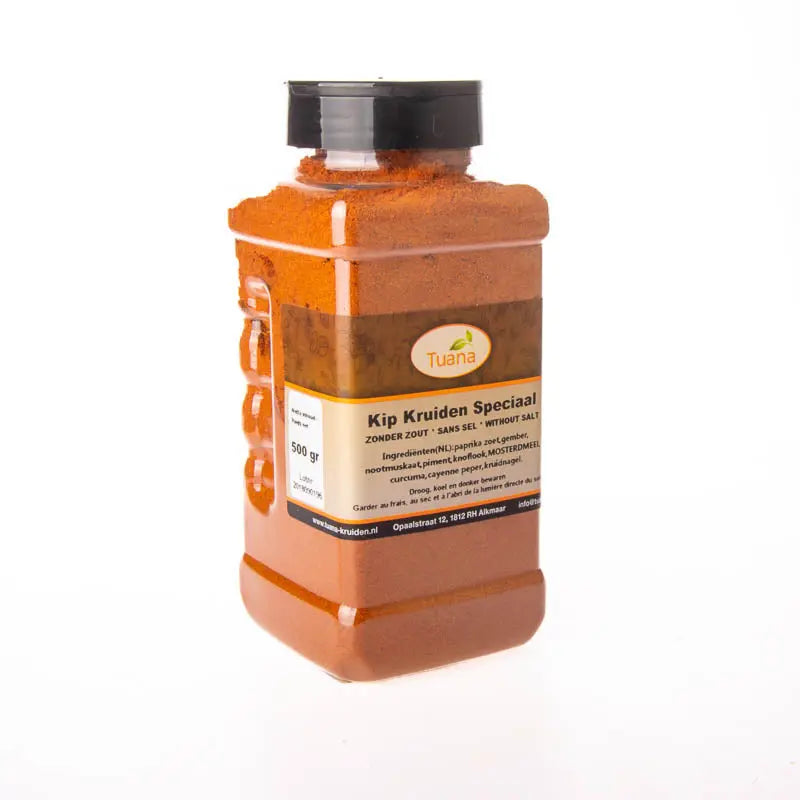 Kipkruidenmix Speciaal zonder Zout in Strooibus 500gr