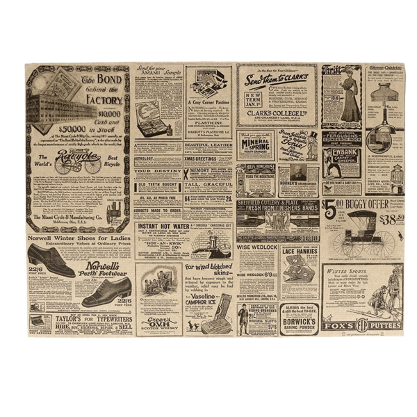 Placemat Times Krant 38x50cm {2000st}