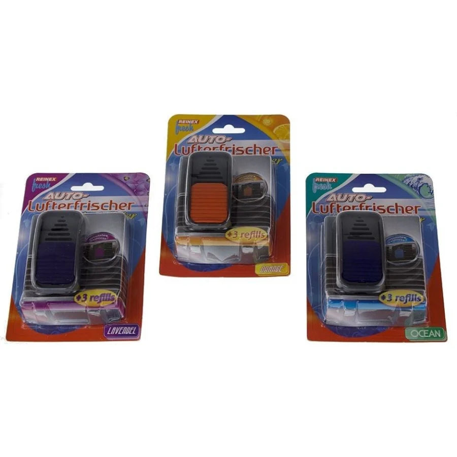 Premium Auto Luchtverfrisser anti rook 1st + 3 navulling