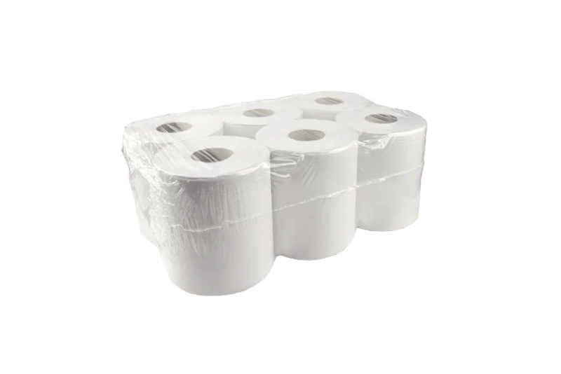 Poetsrol Midi 100% Cellulose Wit Extra Zwaar 6st