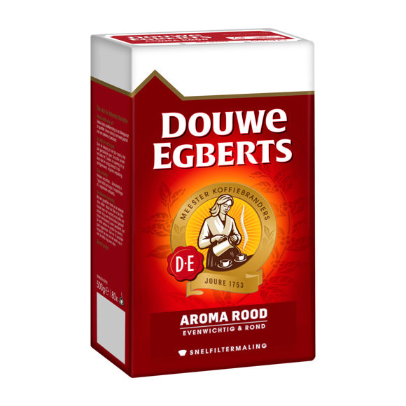 Filterkoffie Douwe Egberts Rood