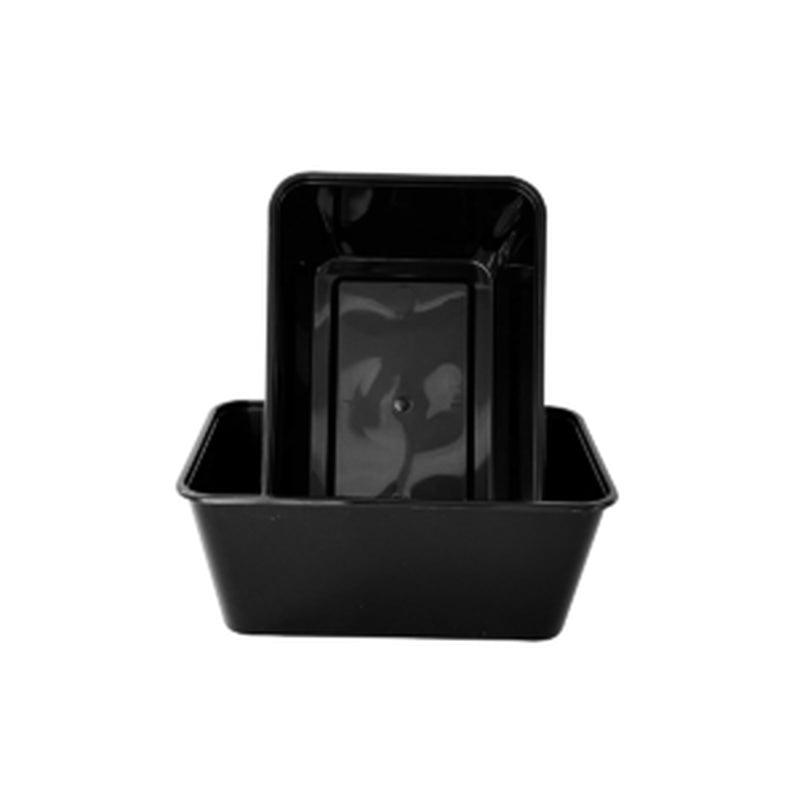 Magnetronbak Zwart 174x64mm 900cc HQ 500st