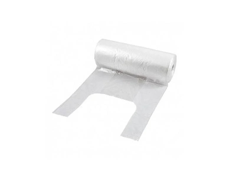 Plastic Tasjes op rol 48cm Transp. 20x200st