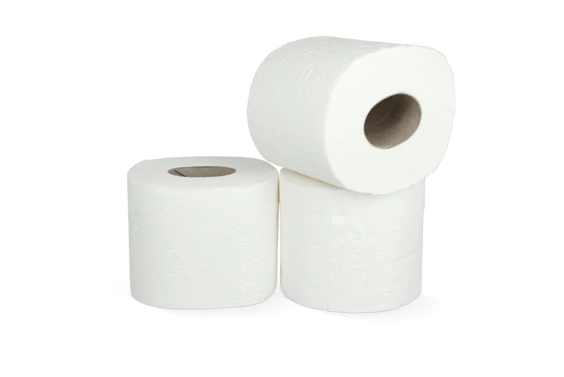 Toiletpapier Huishoudrol 2-Laags {3x24Rollen}