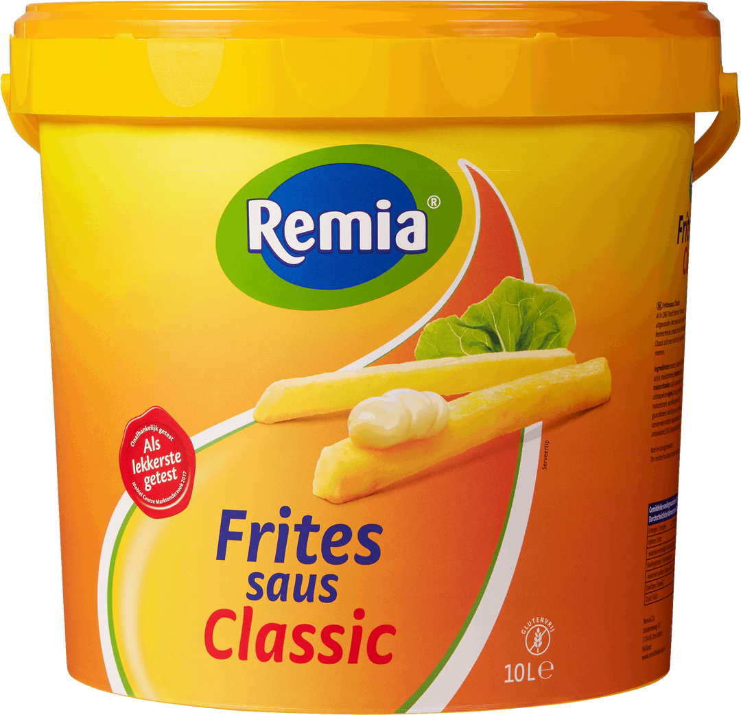 Frietsaus Classic 25% Remia 10kg Emmer