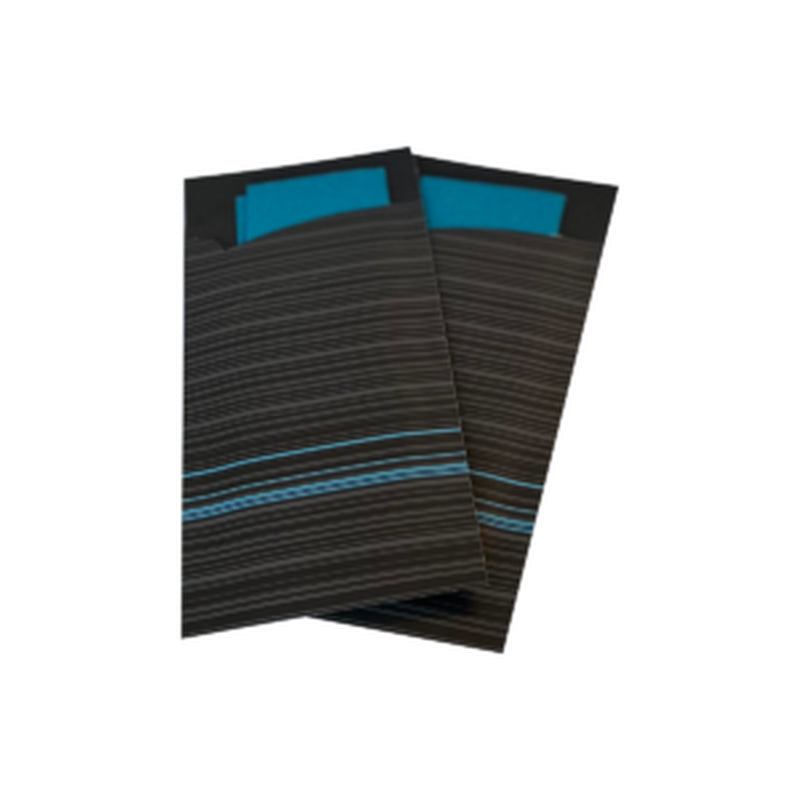 Bestekhoes Zwart/Blauw 500st