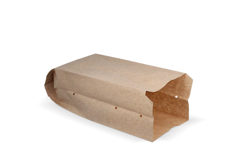 Papieren Snackzak 0.5pond/Nr.25 Bruin Ersatz 10kg