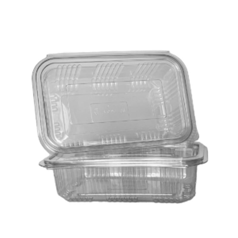 Saladebak Rechthoek 750cc Lekvrije Sluiting 600st