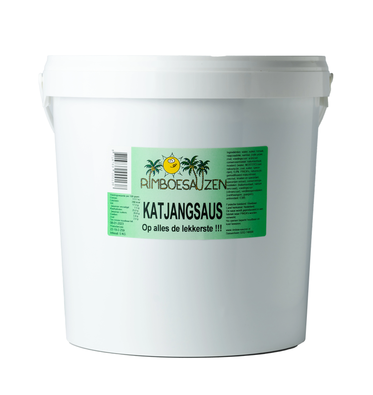 Katjangsaus Rimboe 10kg Emmer