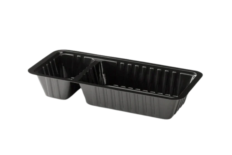 Snackbak A22 A9+1 Zwart Meulendijks 1000st