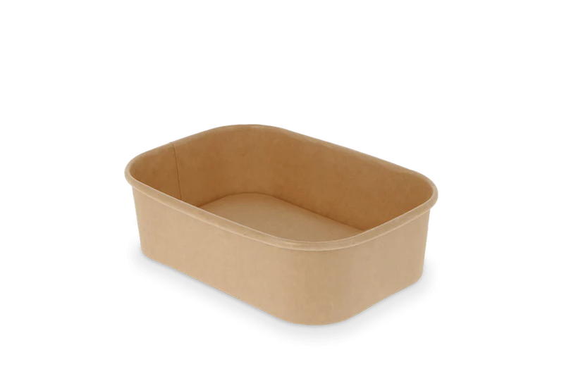 Maaltijdbak Karton Rechthoek 650cc 170x120mm 300st