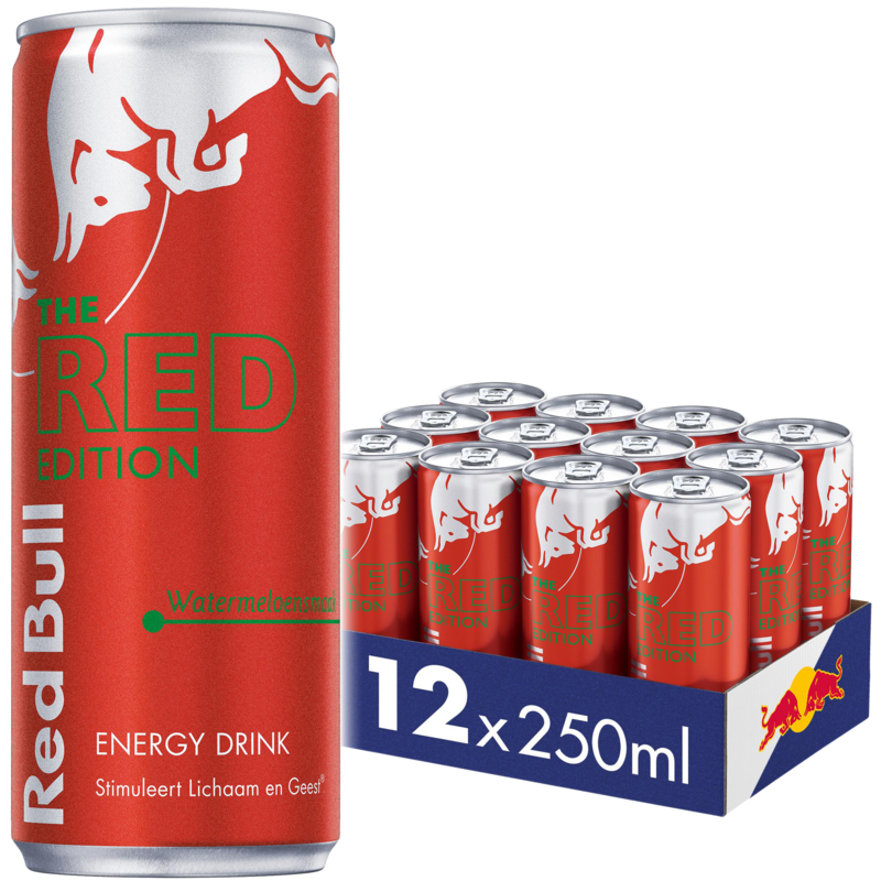 Red Bull Red Watermelon 12x25cl
