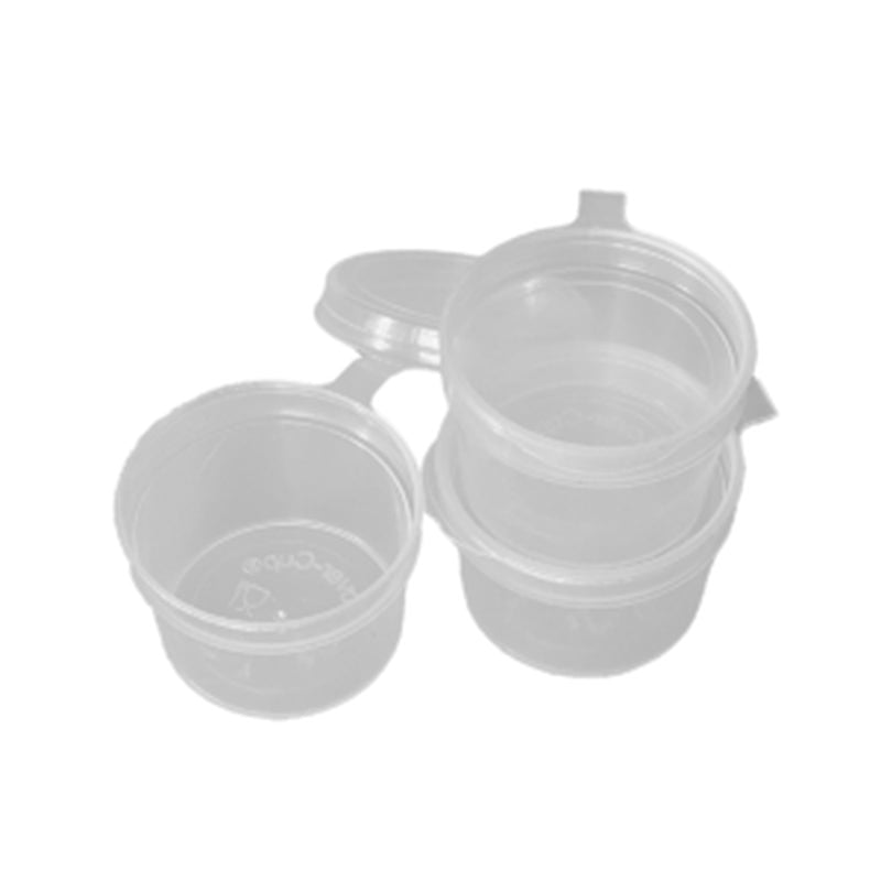 Sausbak Covercup 10cc met Vaste deksel 2000st