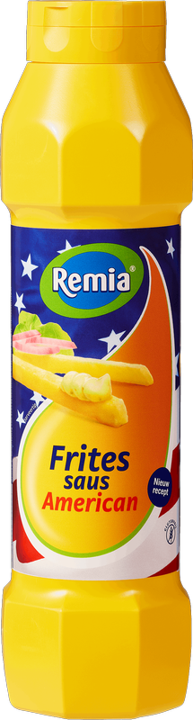 American Frietsaus Remia 800ml Tube