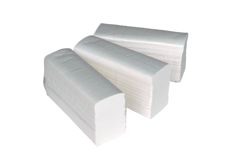 Vouwhanddoekjes 25x21cm 1-Laags V-Vouw