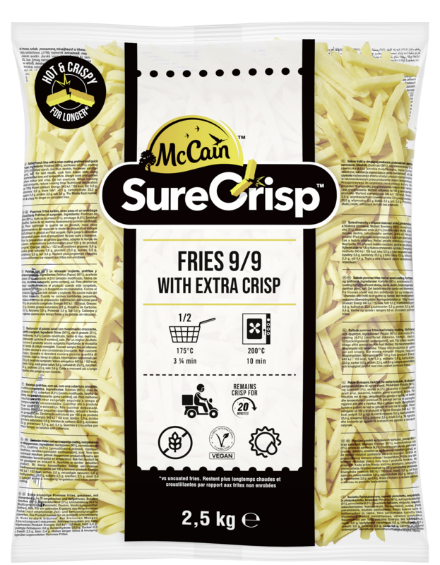Patat 9mm Mccain Supercrispy 4x2.5kg
