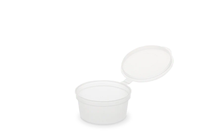 Sausbak Covercup 30cc met Vaste deksel 1000st