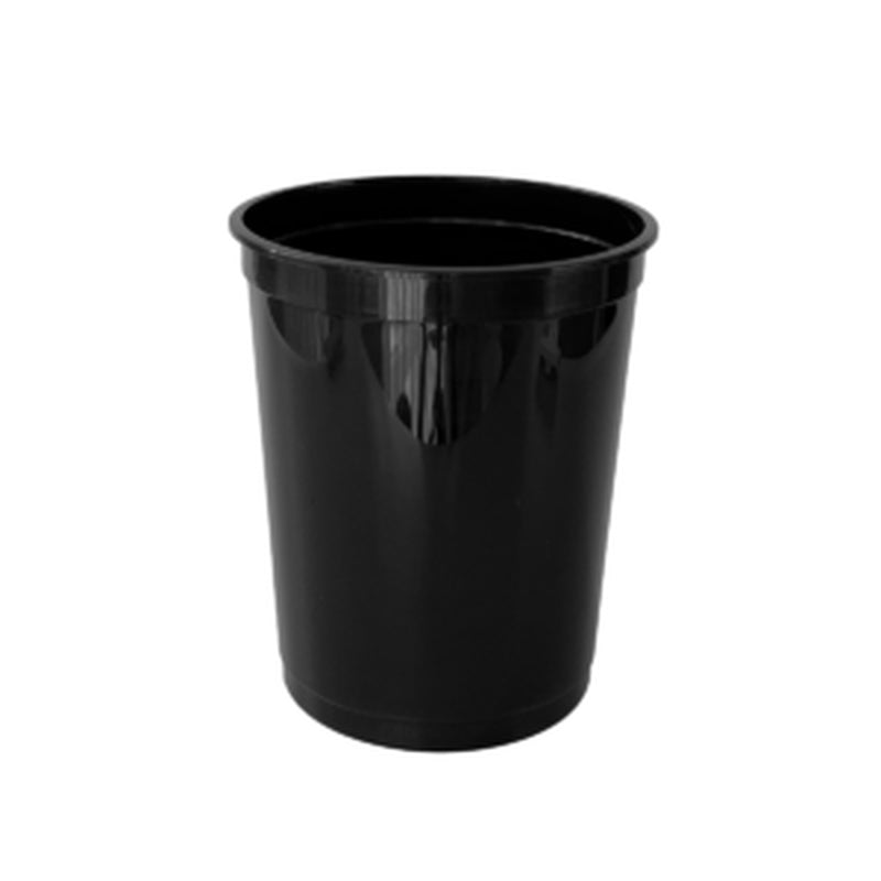 Soeppot rond Zwart 1000cc 115x138mm QC 250st