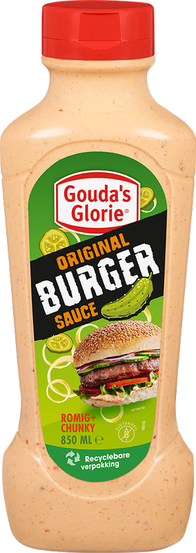 Hamburger Saus Goudas Glorie Tube