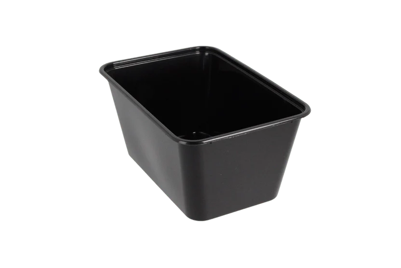 Magnetronbak Zwart 174x69mm 1000cc HQ 500st