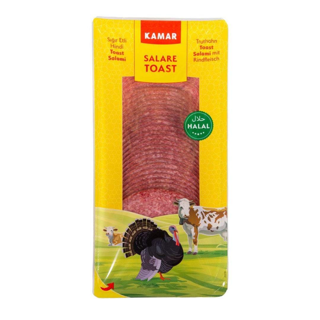 Salami Plakjes Kalkoen/Rund mix 500gr Pak