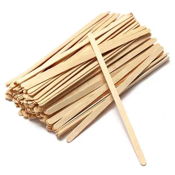 Roerstaaf Hout 11cm {1000st}