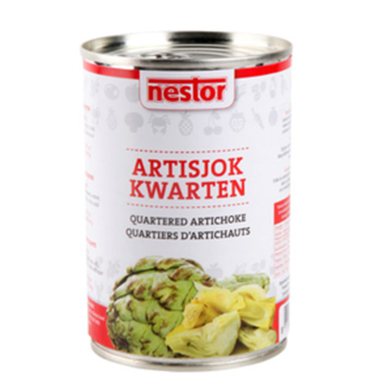 Artisjokken Kwarten Nestor 500gr Blik
