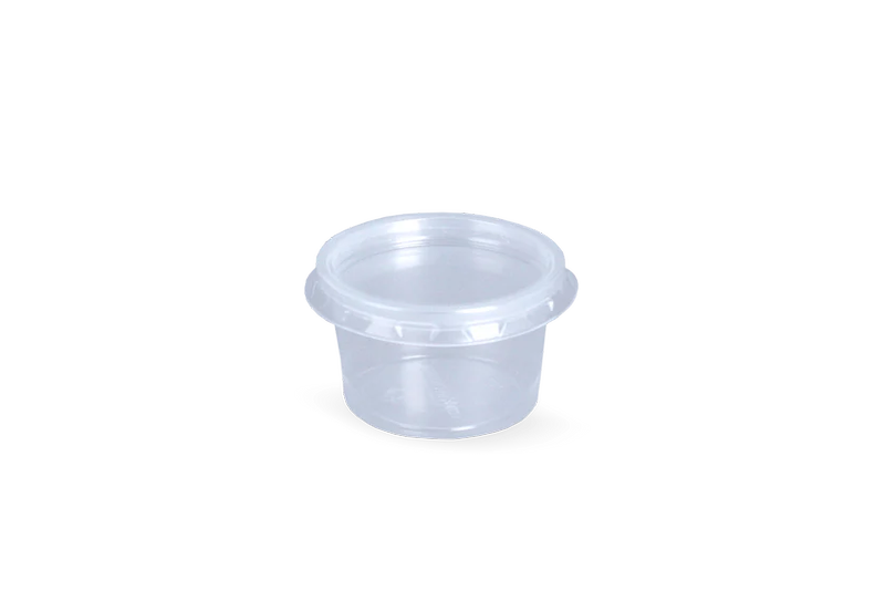 Sausbak + Deksel Rond 30cc Microboxx ProPac 500st