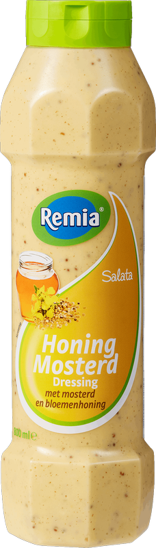 Honing Mosterd saladedressing Remia 800ml Tube