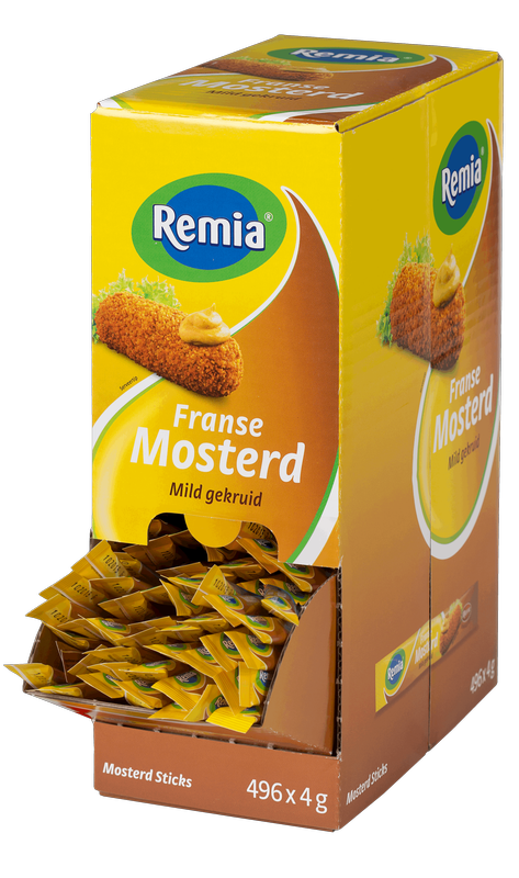 Mosterd Zakjes Remia 264x5gr
