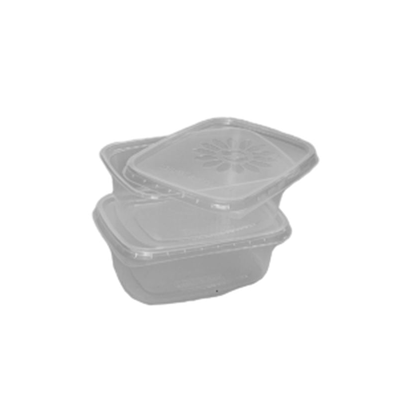 Sausbak + Deksel Rechthoek 250cc/108mm ProPac 250st